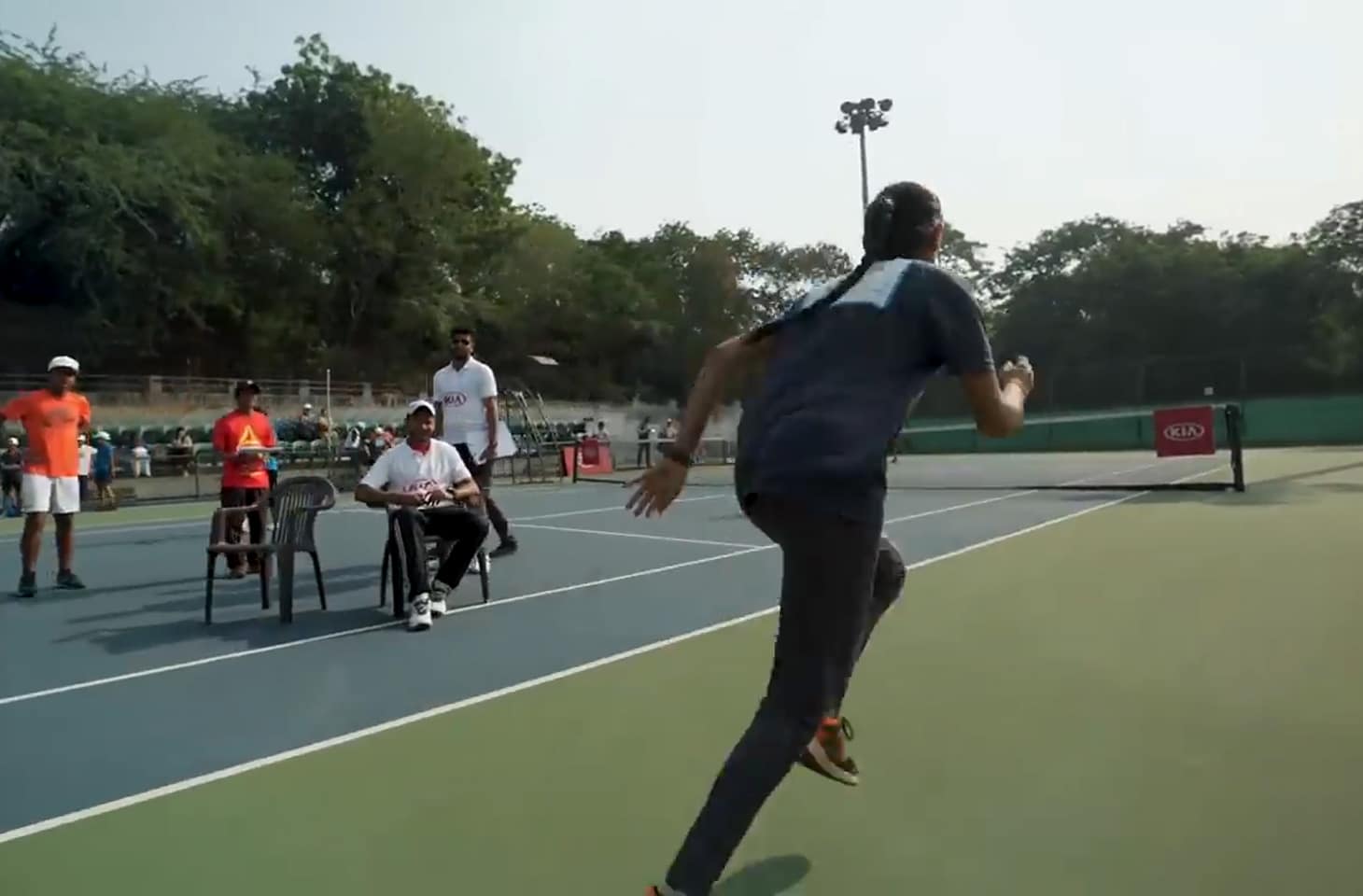 kia india ballkids at australian open game on